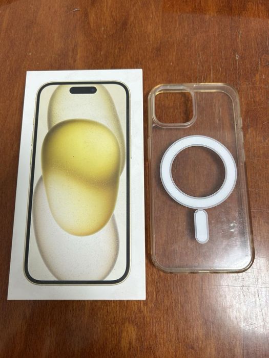 Iphone 15 yellow