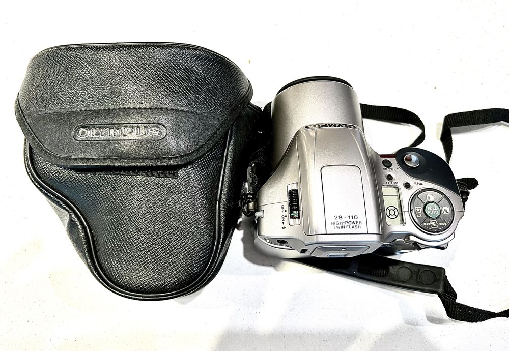 Aparat Olympus is-200 + konwerter - IDEALNY - KOLEKCJONERSKI
