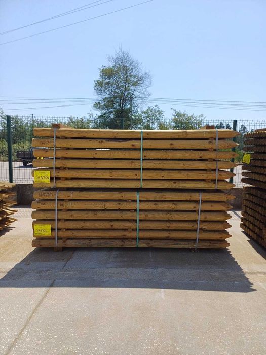 Postes Madeira Tratados Torneados