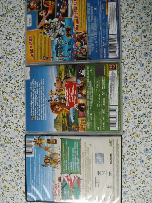 Madagaskar film bajki trylogia polski dubbing