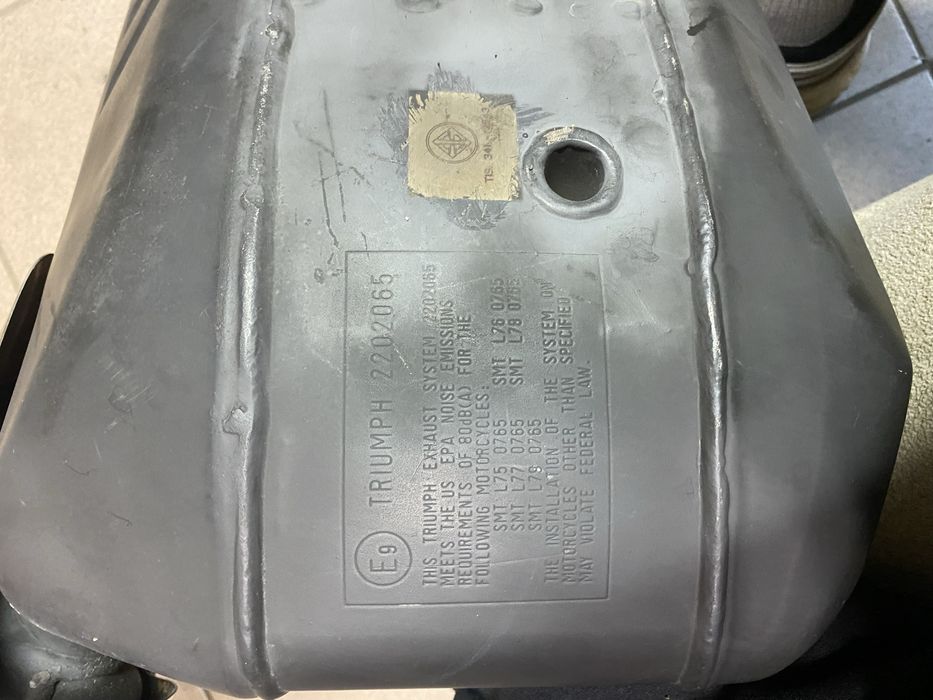 Wydech triumph street triple 660s/765 rok 2020/2021