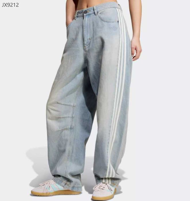 Adidas Adilenium Season 3 Banana Fitted Washed Denim Pants JX9212