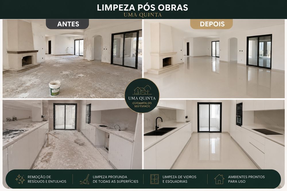 Limpeza pós obras, fabricas e residencial