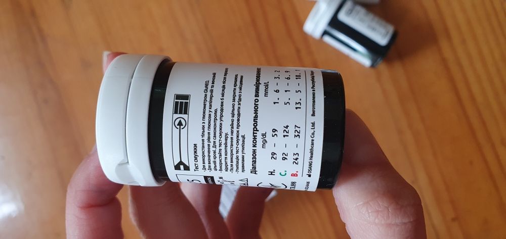 Тест смужки для глюкометра Gluneo