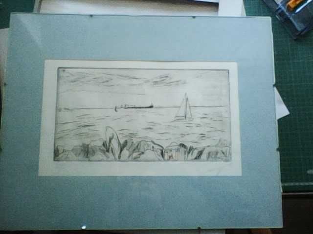 Four Cascais Landscapes Engravings