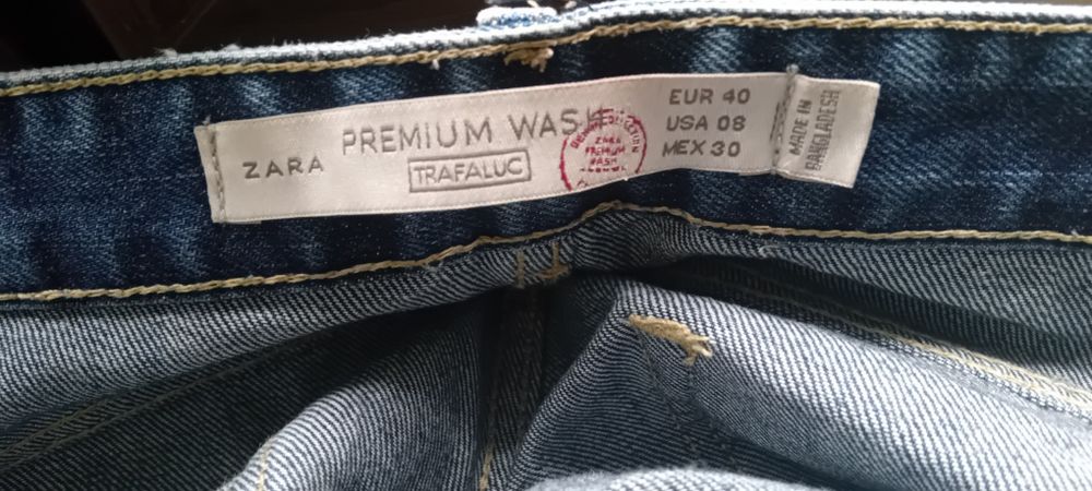 Spodnie damskie Zara jeans 40/L.