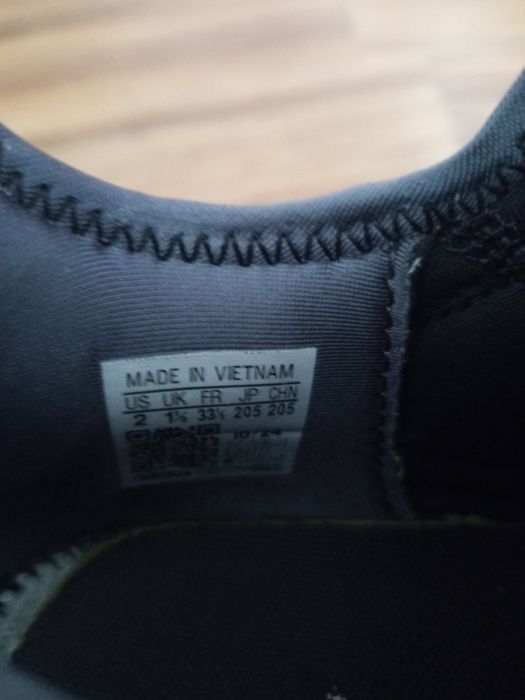 Buty Adidas wsuwane. roz.33,5 dł.wkł.20,5