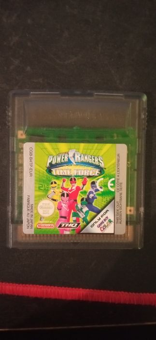 Gameboy color Power Rangers Time Force
