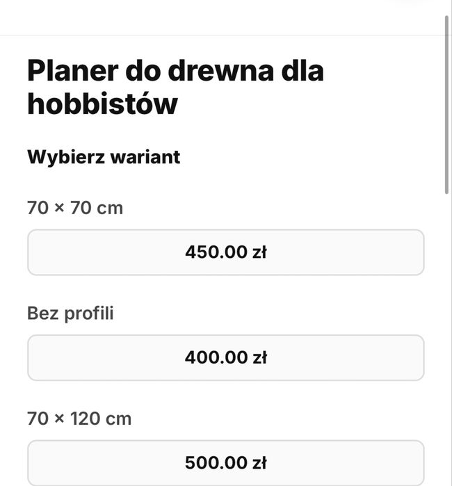 Frezarka, planer, grubościówka do drewna - DARMOWA WYSYŁKA