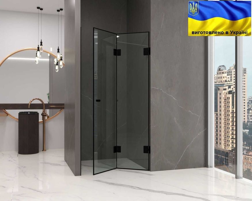 Шторка для душу. Душова перегородка. Душова кабіна ЛОФТ LOFT