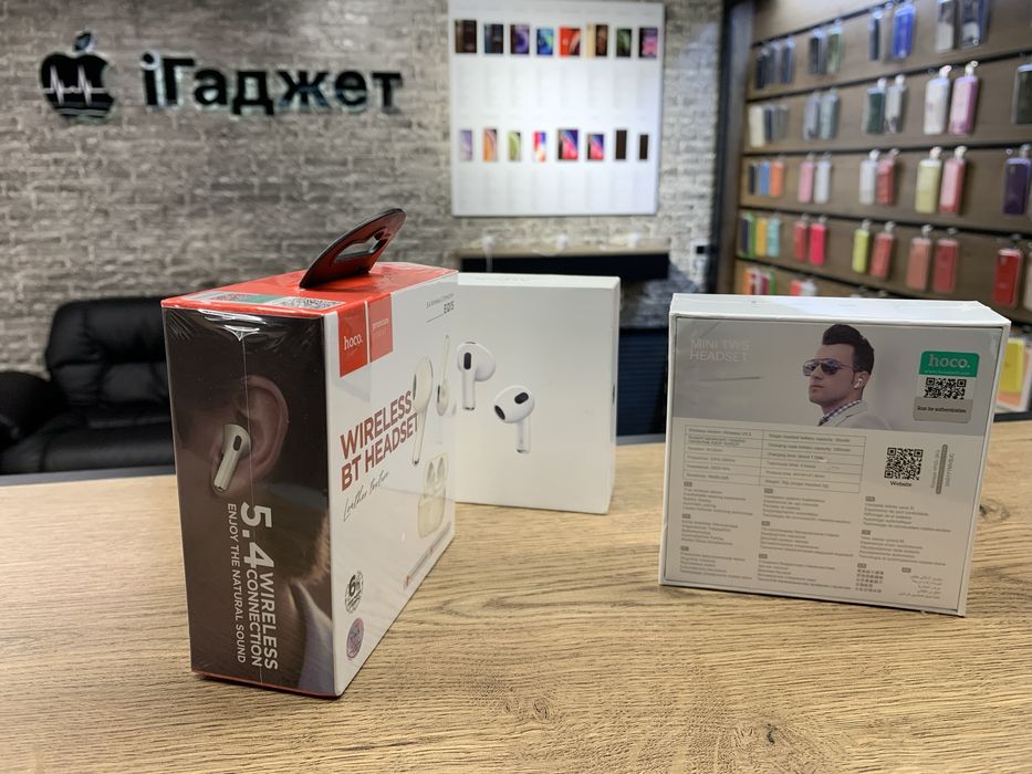 Навушники безпровідні Hoco Premium EQ15 / EW53