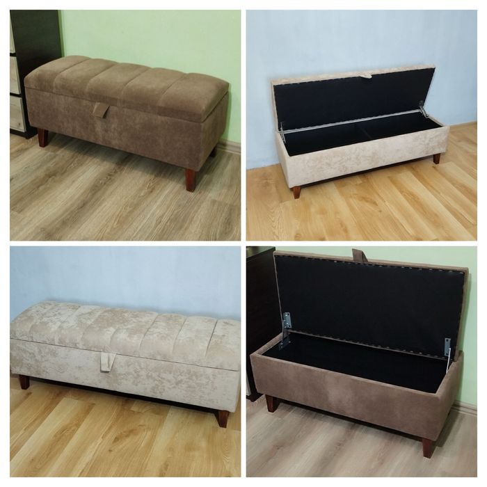 Мʼяка лавка, Пуф скриня, Банкетка любий розмір та колір від 2650грн