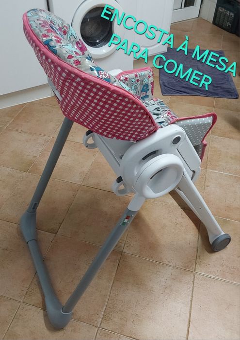 CADEIRA DE REFEIÇÃO BEBÉ DA CHICCO.Casa,Cozinha,Quarto,Sala,Viagens.