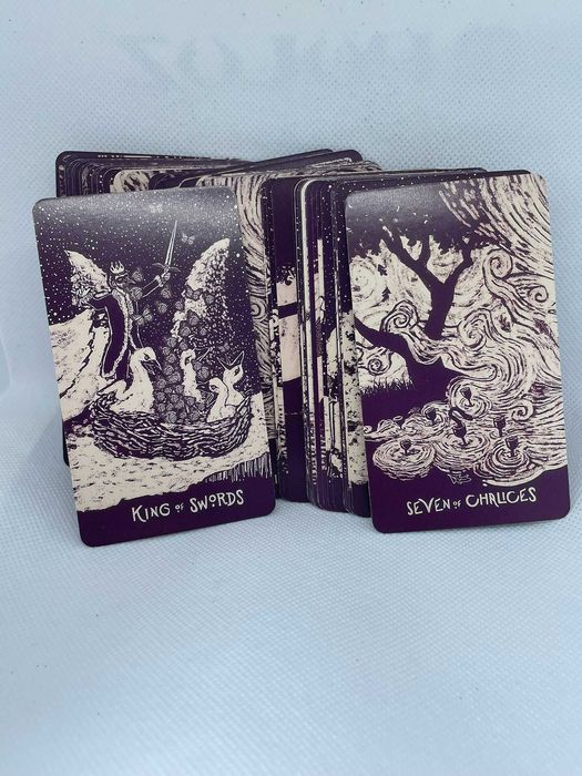 Baralho de tarot visões negras