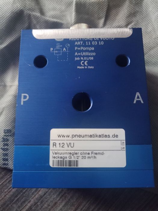 Вакуумний регулятор R12 VU