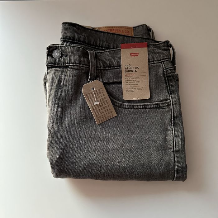 Чоловічі оригінальні джинсові шорти Levis 445 Athletic, шорти левайс