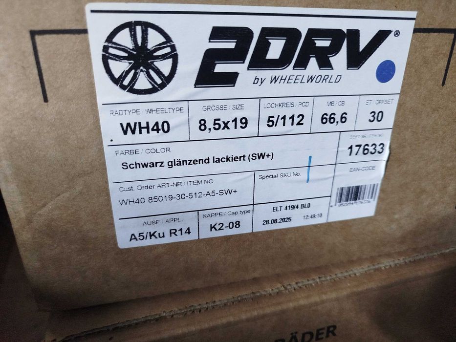 A385# Alufelgi NOWE 19" 5x112  A4  A5, A6 (C7, C8), A7, A8, Q3, Q5, Q7