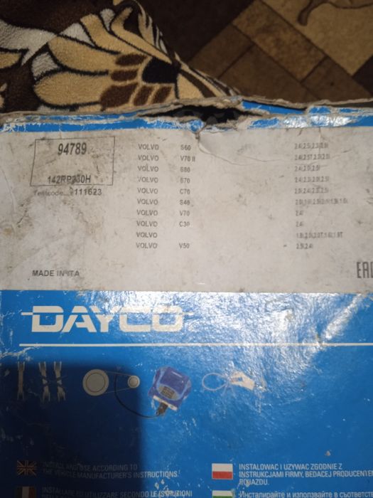 Продам ремень ГРМ на Volvo (davko)