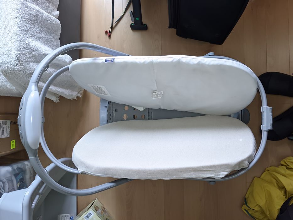 Chicco Baby Hug 4 em 1 – Berço, Espreguiçadeira e Cadeira de Papa