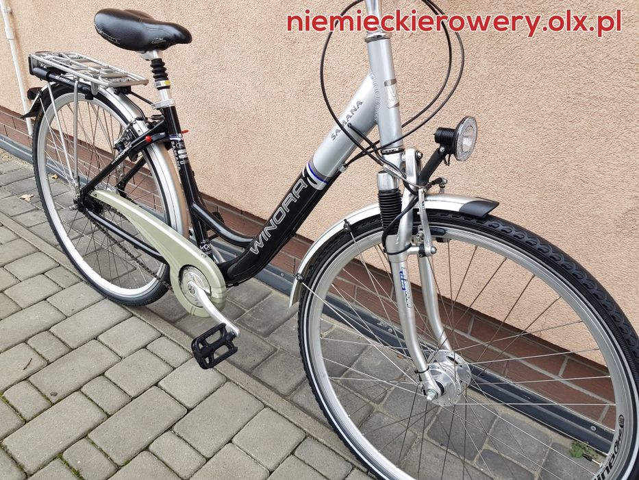 Rower damka miejska WINORA koła 28 SHIMANO NEXUS aluminium WYSYŁKA