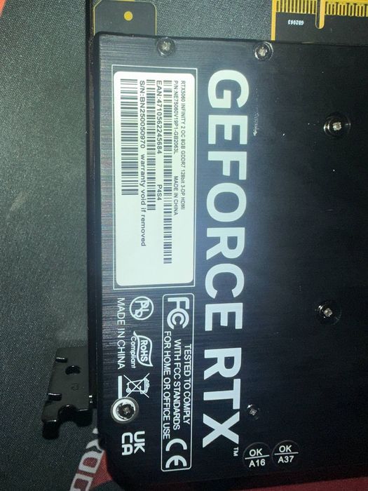 RTX 5060 Palit 8gb (Донор)