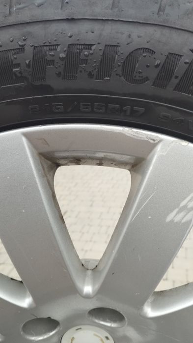 Комплект дисків R17 з літньою гумою 215/55