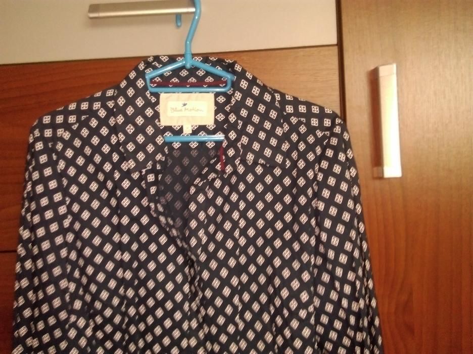 super koszula damska wzorzysta taliowana