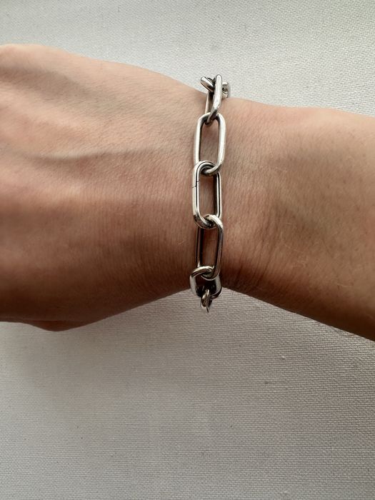 Браслет Pandora ME, великі ланки, 17 см, срібло 925
