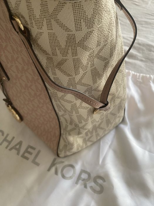 Mala Michael Kors Charlotte Large Tote Original – Rosa/Blush
