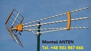 Montaż ustawianie anten Tv Sat INTERNETU,SERWIS:Polkowiace,Chocianów