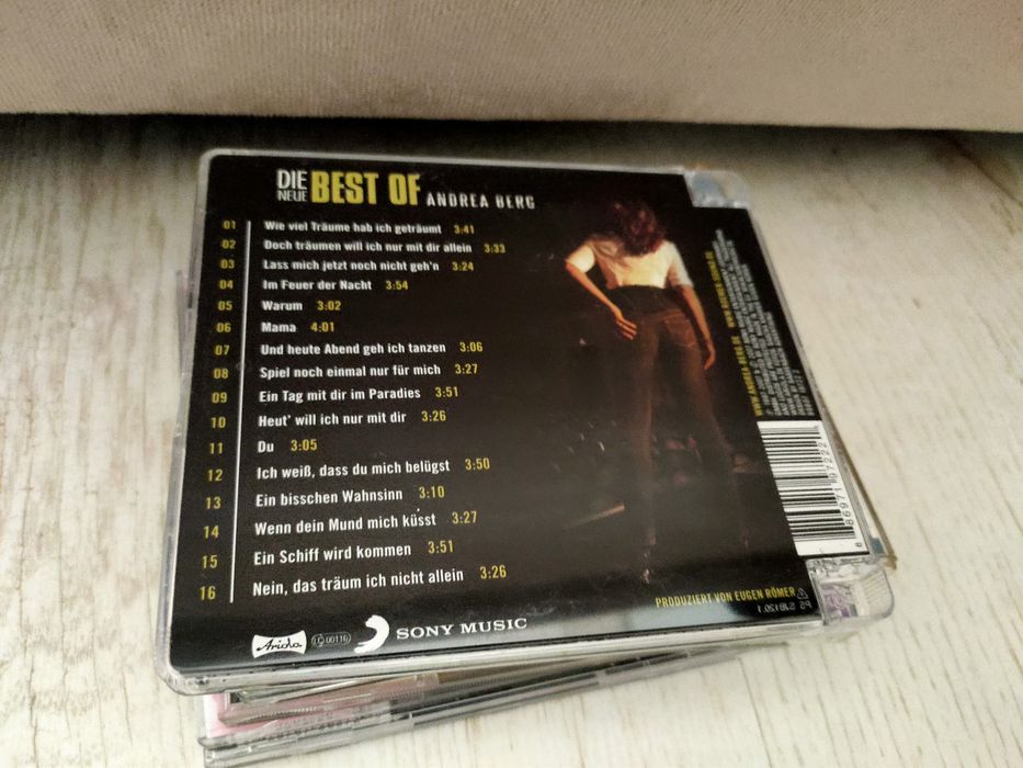 Płyta CD mix 6 sztuk Andrea Berg i inne.