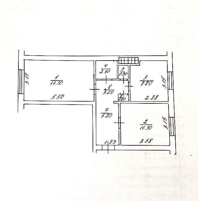 ТЕРМІНОВИЙ ПРОДАЖ 2-кімнатної квартири в Баришівці!