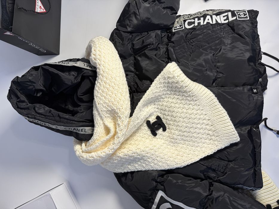 Шарф Chanel. Шарф Шанель зима
