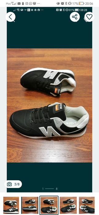 Sportowe Buty Męskie Lekkie Wygodne Czarne 4