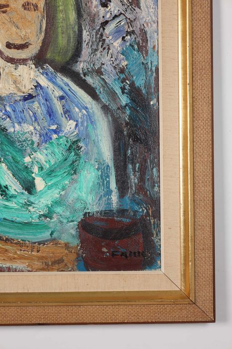 -ARTexpert- Obraz olejny na płótnie Gösta Falck portret