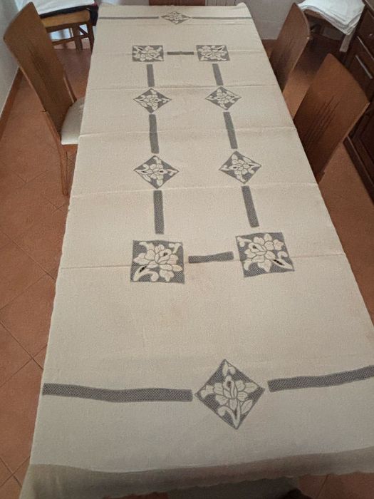 Toalha de Mesa de Banquete em algadoao /  Linho