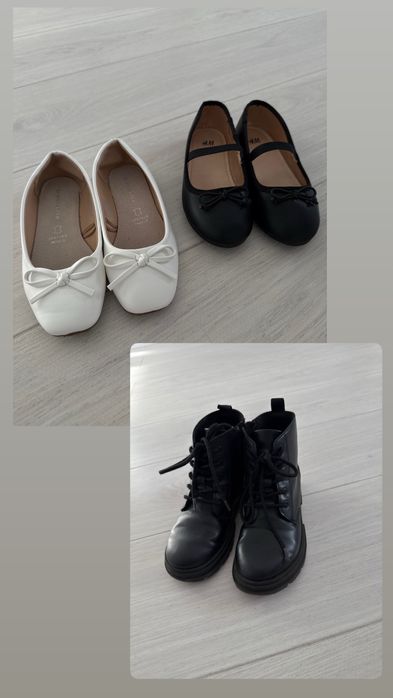 Взуття на дівчинку, балетки, чоботи