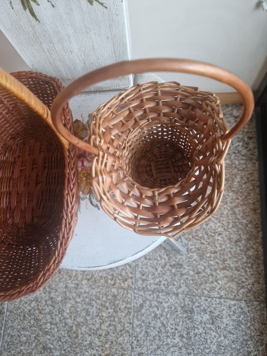 Cestas em vime (2)