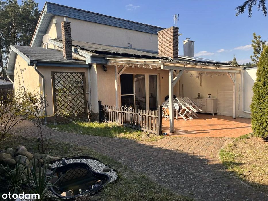 Dom blisko jeziora, fotowoltaika + studnia,