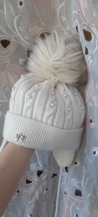 Зимова шапка і снуд. Зимняя шапка и снуд. Шарф. Зимний комплект
