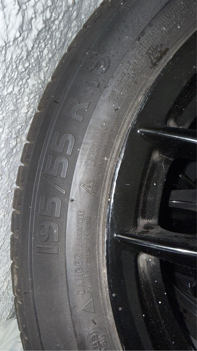 4 Pneus Michelin +4 jantes 16 como novos