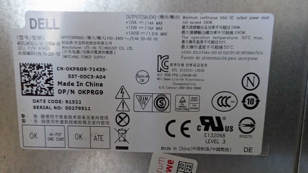 Dell Optiplex 7020 (Intel i5, 8GB RAM)