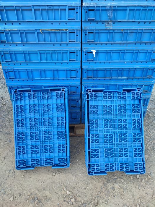 C-KLT 6414 pojemniki magazynowe skrzynki plastikowe bardzo mocne