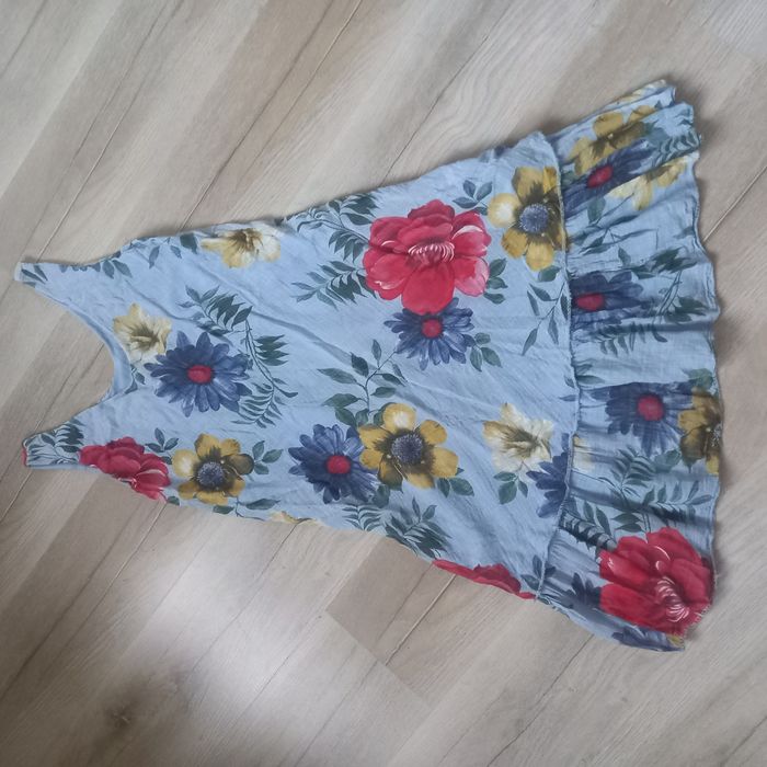 Sukienka roz M 70% bawełna 30 % Len