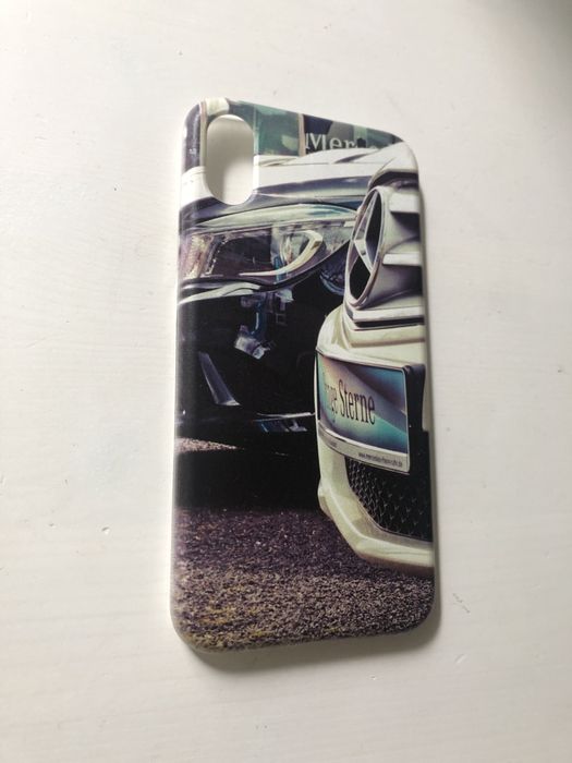 Case etui iPhone X Mercedes Benz