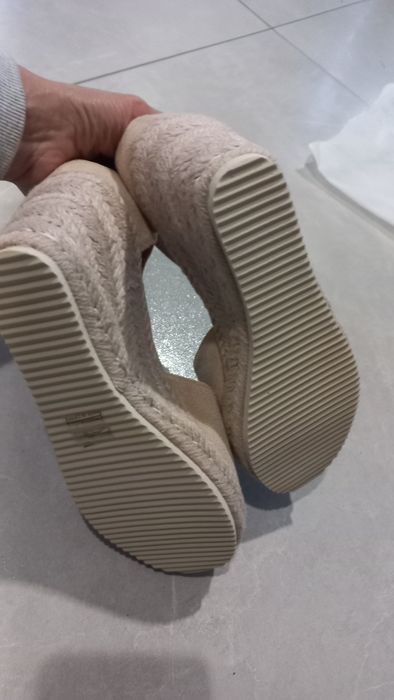Buty na koturnie rozm. 36_espadryle