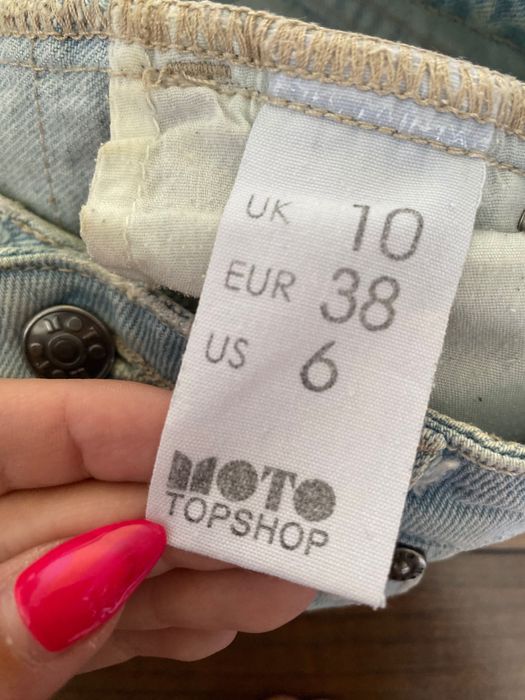 Szorty jeansowe topshop