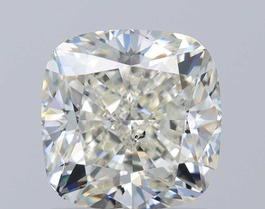 Brylant Diament 1.52 ct K / Si1 Cushion GIA