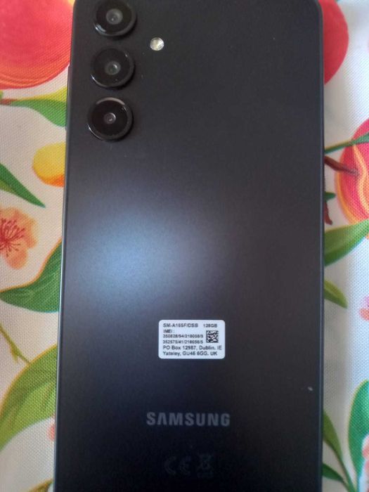 Samsung A16 128GB com película, capa e carregador sem transformador