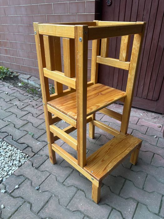 Kitchen helper, pomocnik kuchenny dla dziecka, drewniany
